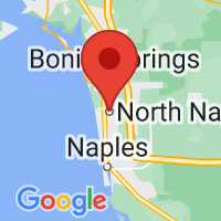 Map of North Naples, FL US